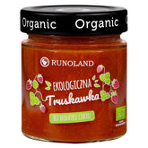 Snack sucré fraise au jus de pomme capsule à la consistance de la confiture BIO 200g RUNOLAND